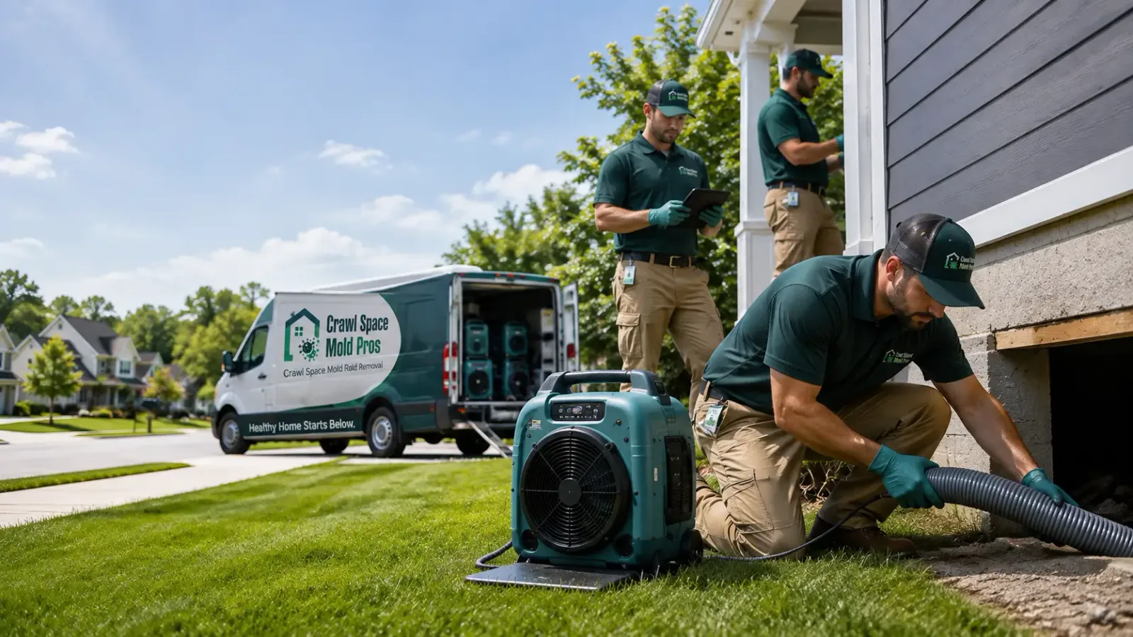 Crawl Space Mold Removal in Ronco, PA